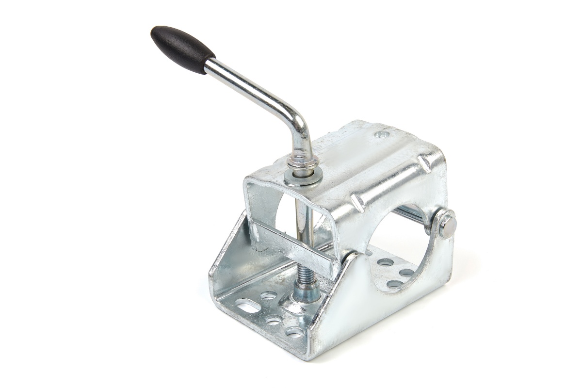 Klemmhalter, für Stützrad Ø 60 mm, mit Knebelschraube M12