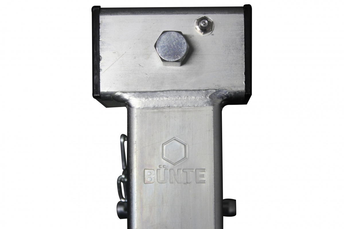 Stützfuß, Vkt. 60 x 415 mm, 19 mm Sechskant