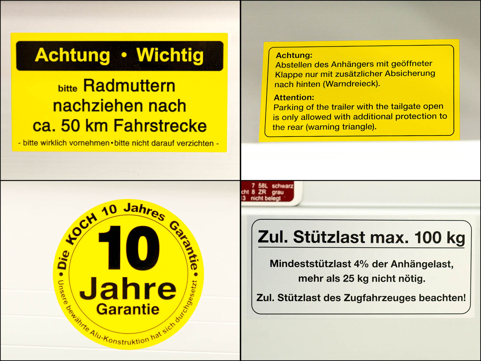 Tieflader Anhänger 300x150cm 2000kg 7.20 Hobby